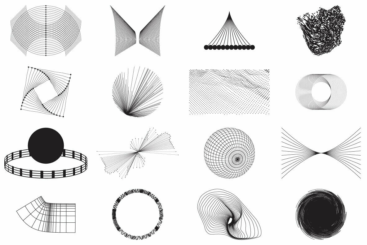 80 Vector Abstract Shapes Vol 1 80 Vector Abstract Shapes Vol 1