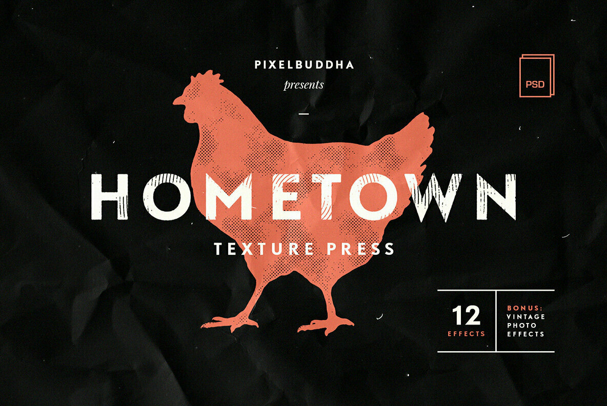 Hometown Texture Press Effects Hometown Texture Press Effects