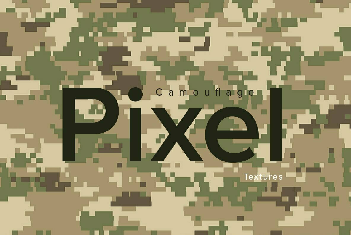 Pixel Camouflage Textures 1