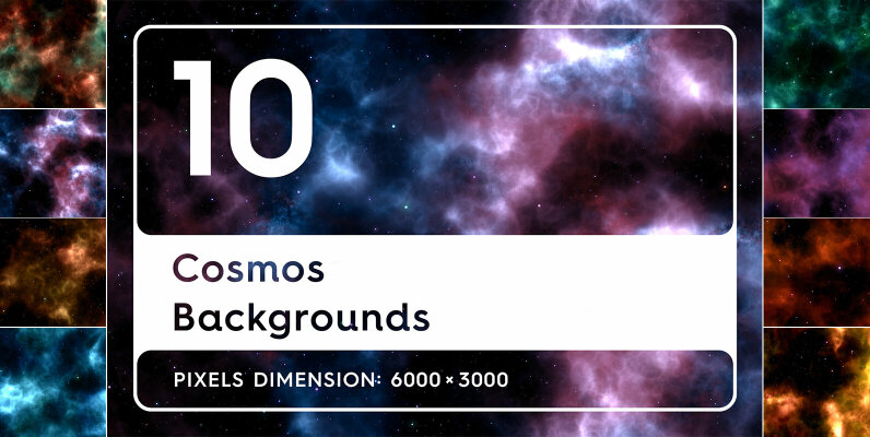 10 Cosmos Backgrounds