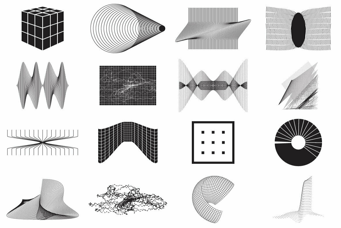 80 Vector Abstract Shapes Vol 2 80 Vector Abstract Shapes Vol 2