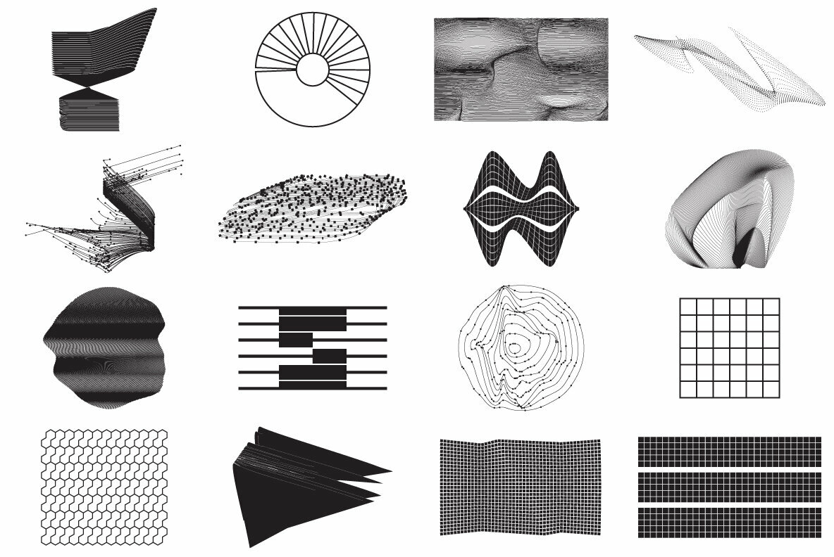 80 Vector Abstract Shapes Vol 2 80 Vector Abstract Shapes Vol 2