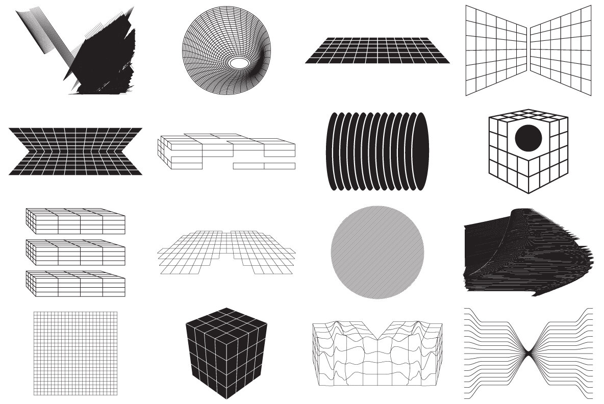 80 Vector Abstract Shapes Vol 2 80 Vector Abstract Shapes Vol 2