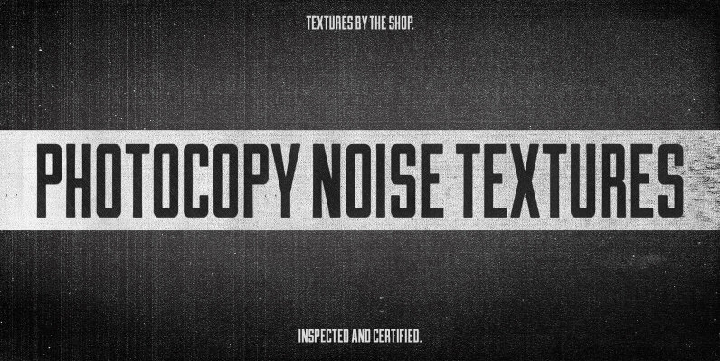 Photocopy Noise Texture Pack