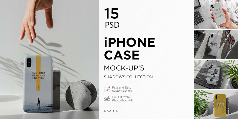 iPhone X Case Mock Ups