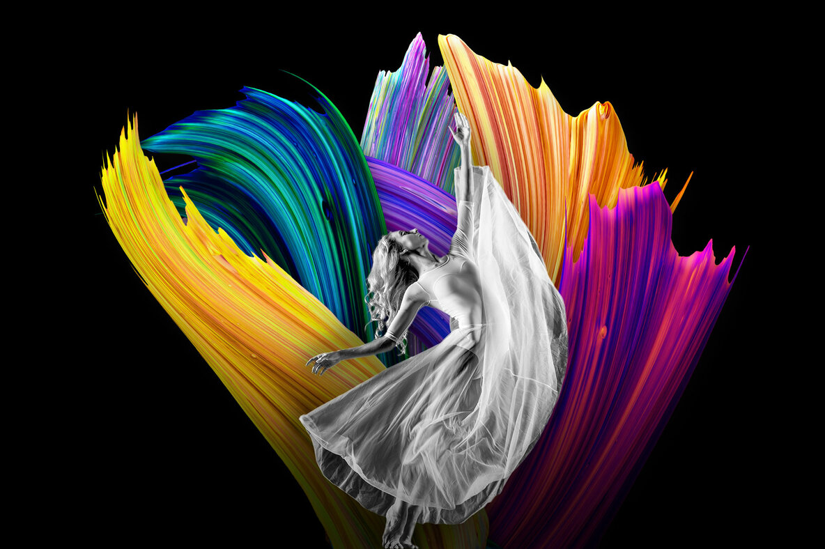 Vibrant Paint Strokes Vibrant Paint Strokes