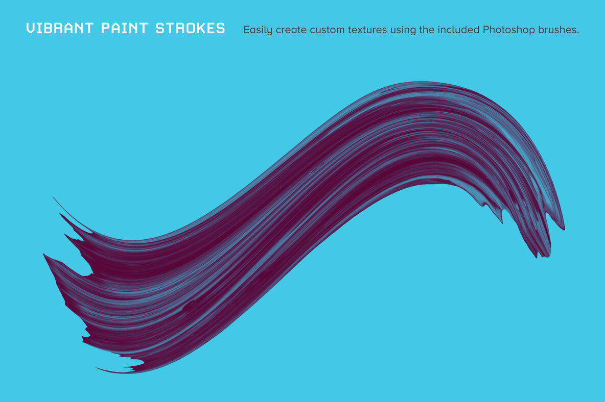 Vibrant Paint Strokes Vibrant Paint Strokes