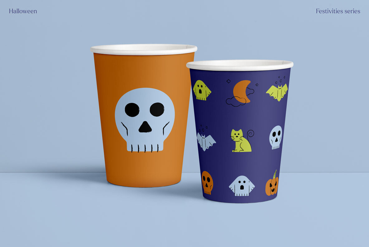 Halloween Festivities Icons Halloween Festivities Icons