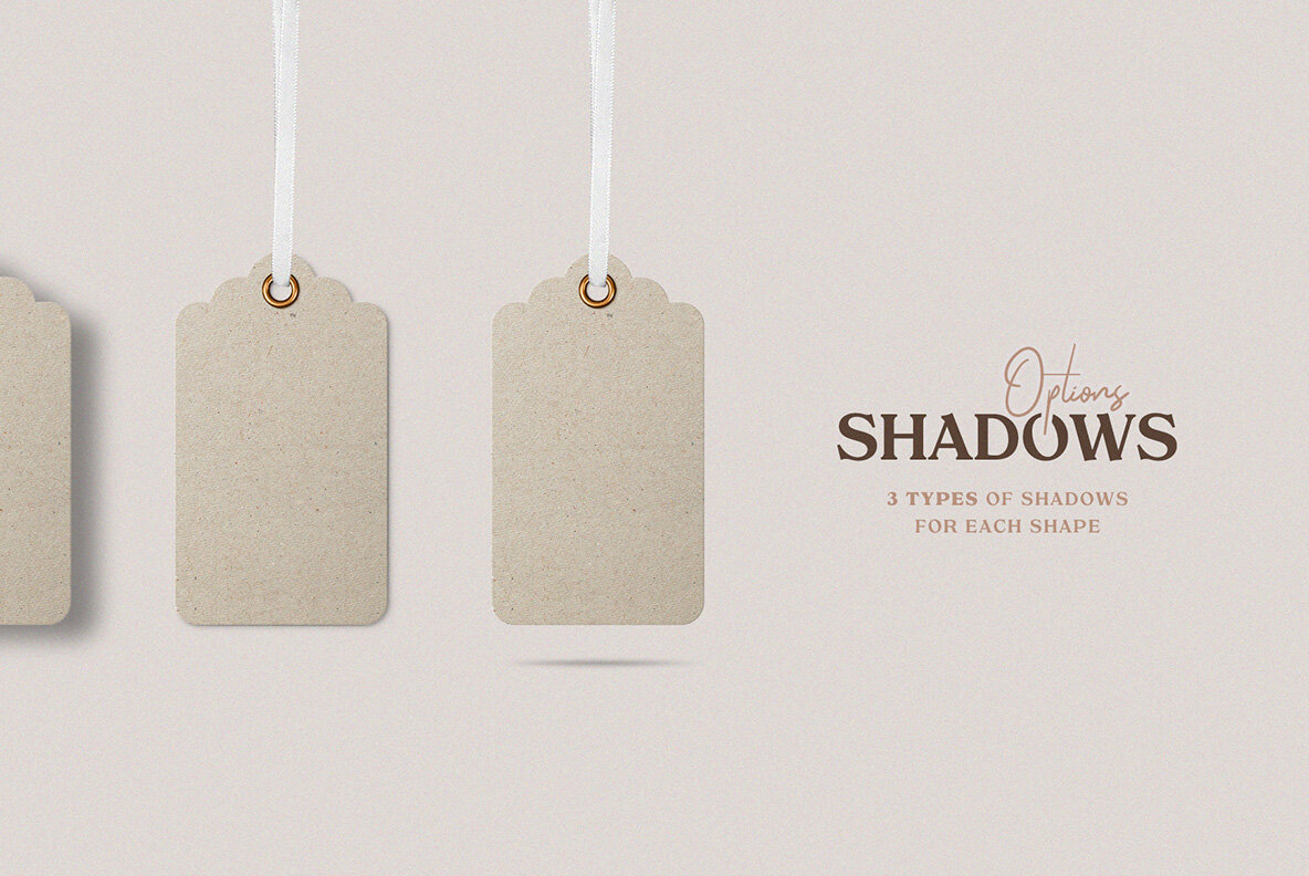 Garment Label Tag Mockups Garment Label Tag Mockups