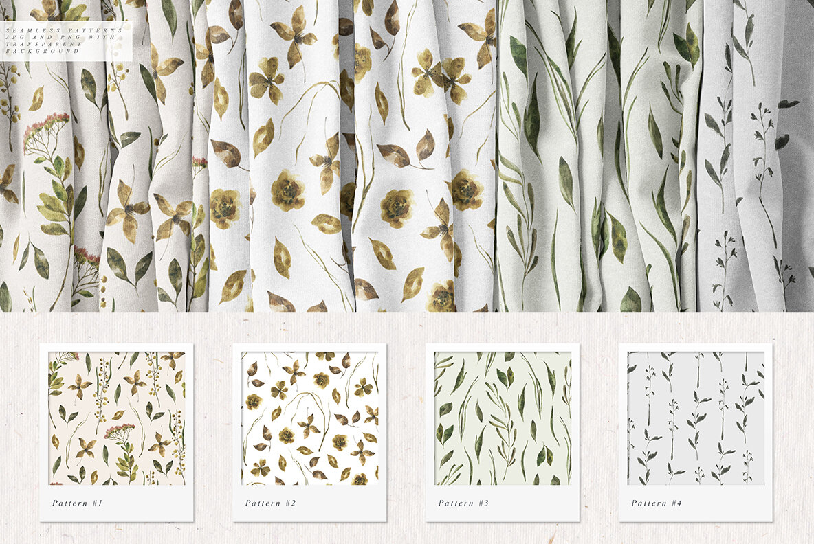Herbarium Watercolor Collection Herbarium Watercolor Collection
