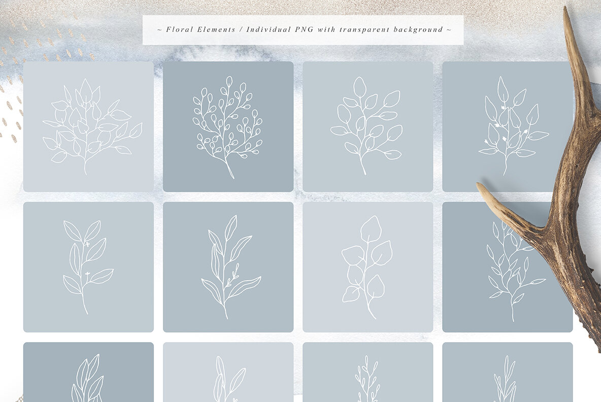 Scandi Leaf Collection 7