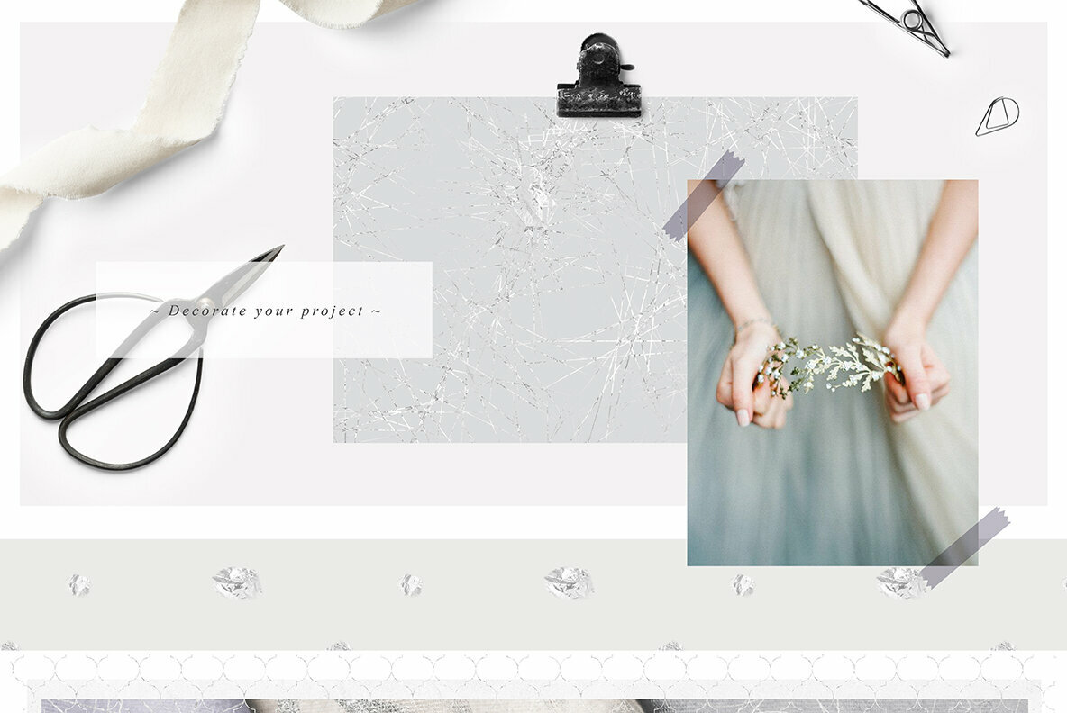 Fancy Silver Pattern Collection 4