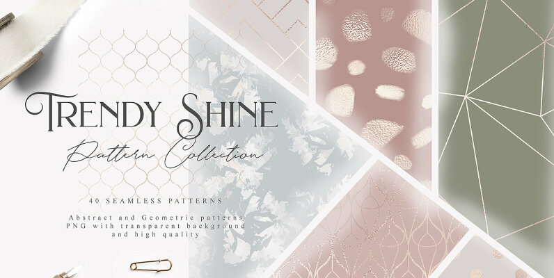 Trendy Shine Pattern Collection