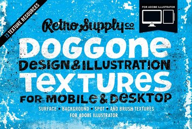 Doggone Design  Illustration Textures for Illustration