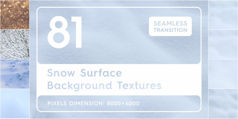 81 Snow Surface Background Textures