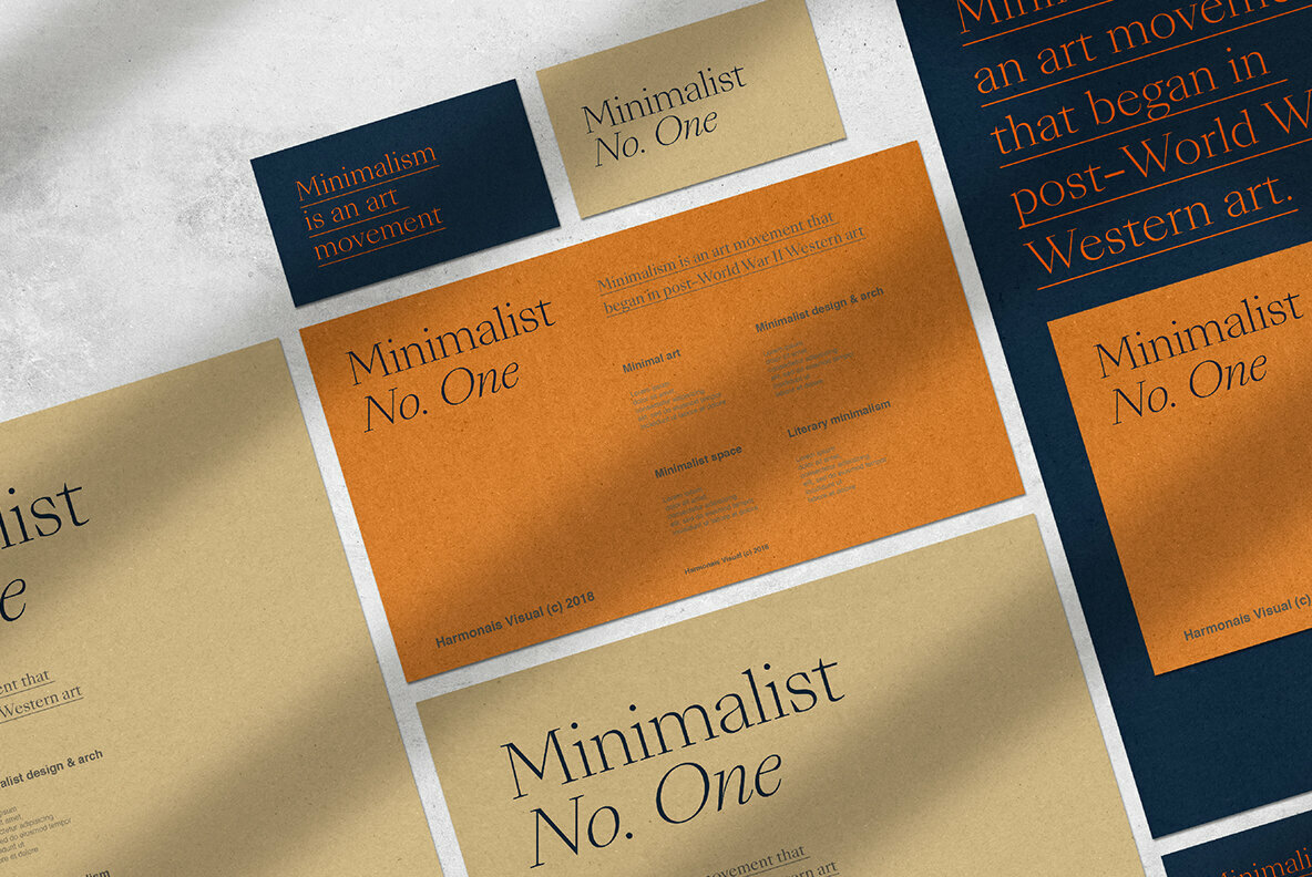 Minimalist No 1 All Scenes Minimalist No 1 All Scenes