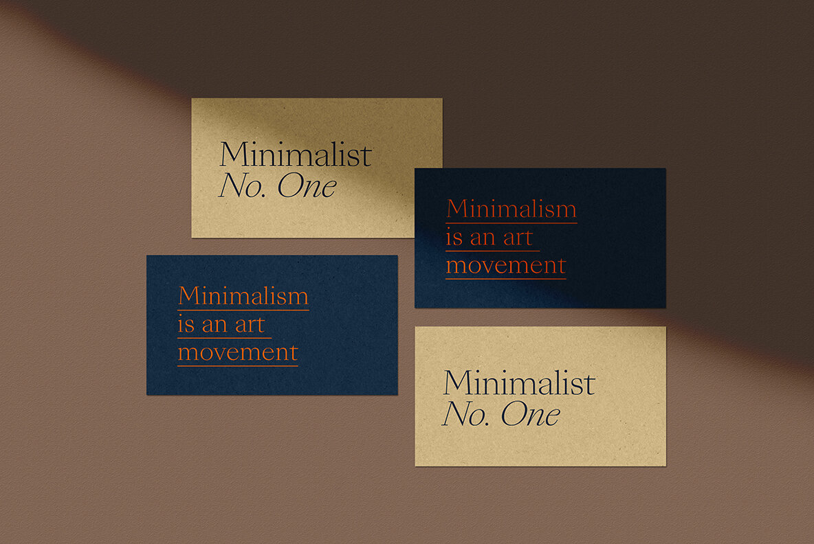 Minimalist No 1 All Scenes Minimalist No 1 All Scenes