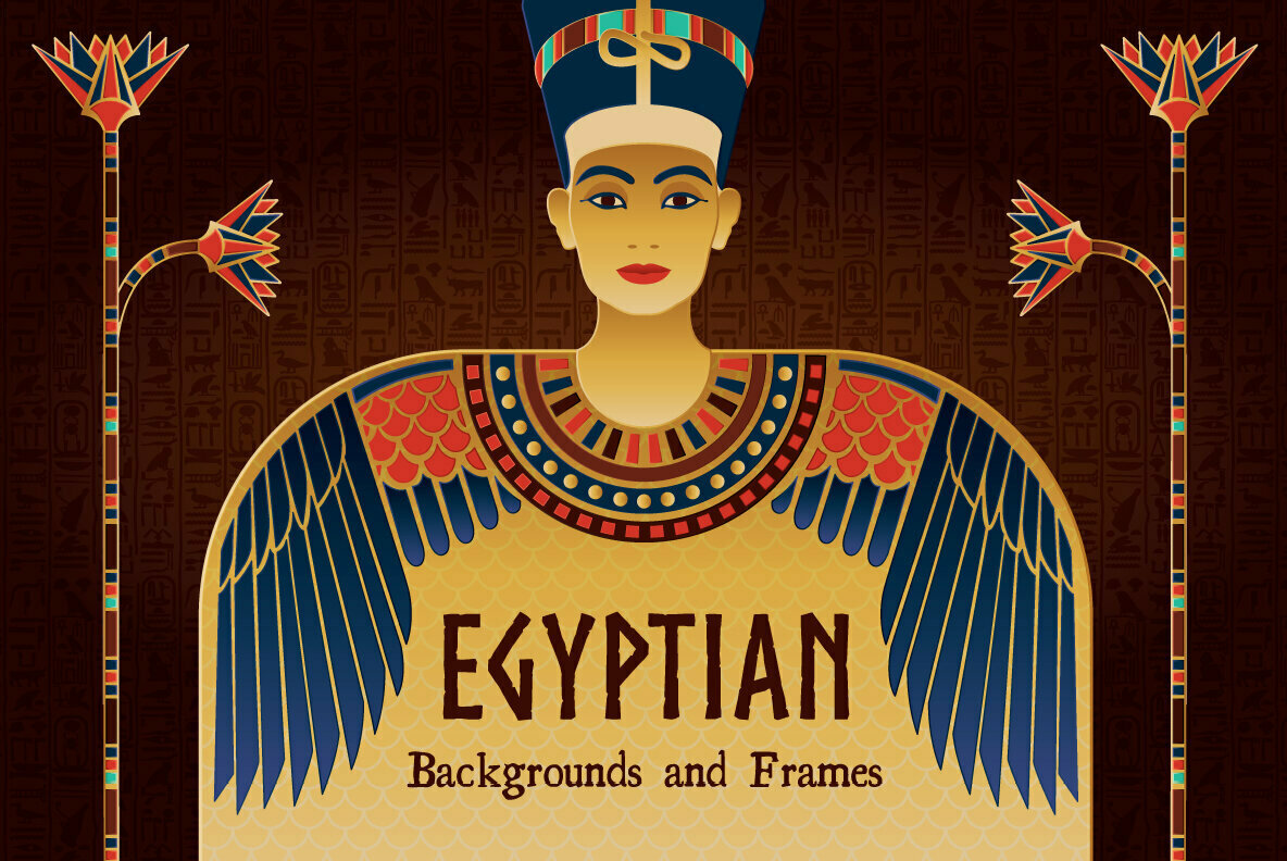 Egyptian Backgrounds and Frames Egyptian Backgrounds and Frames