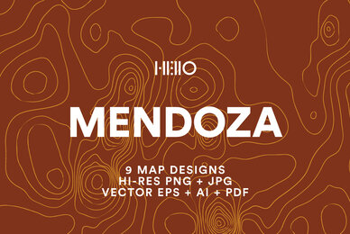 Mendoza Topographic Maps