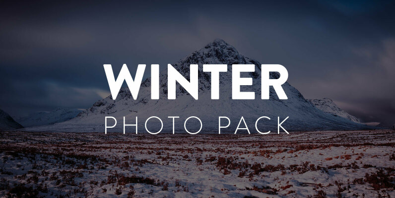 Winter Landscape Photo Pack