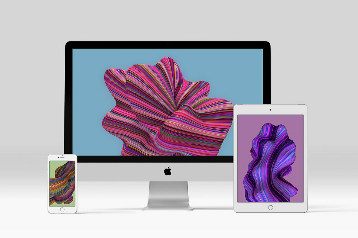 Amplify     15 Fluid 3D Shapes 3