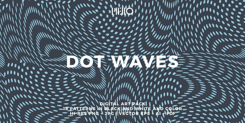 Dot Waves Patterns
