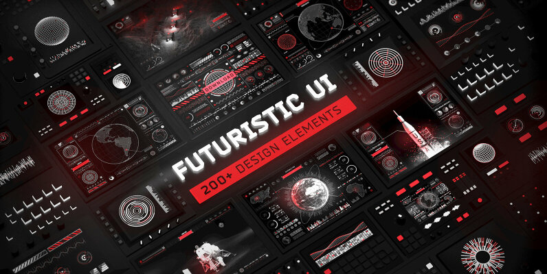 Futuristic UI Kit