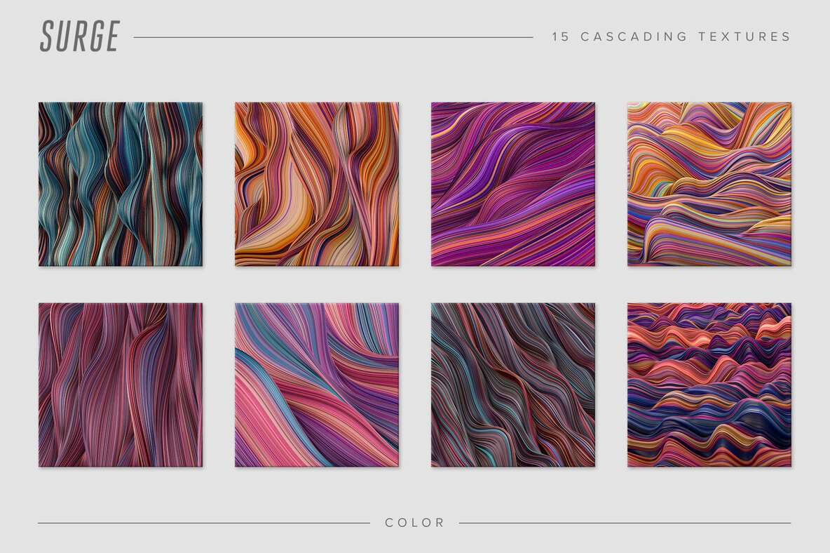 Surge     Fluid Cascading Textures 12