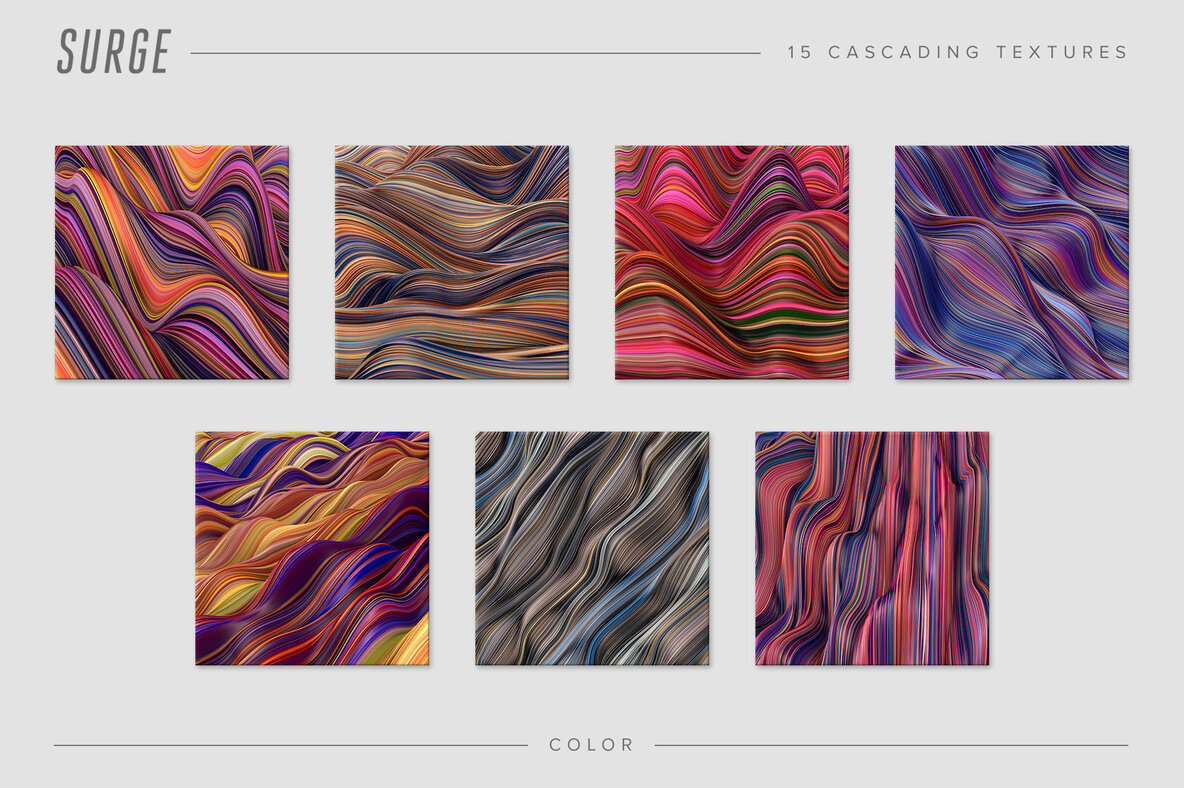 Surge     Fluid Cascading Textures 13