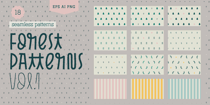 Forest Patterns Vol 1