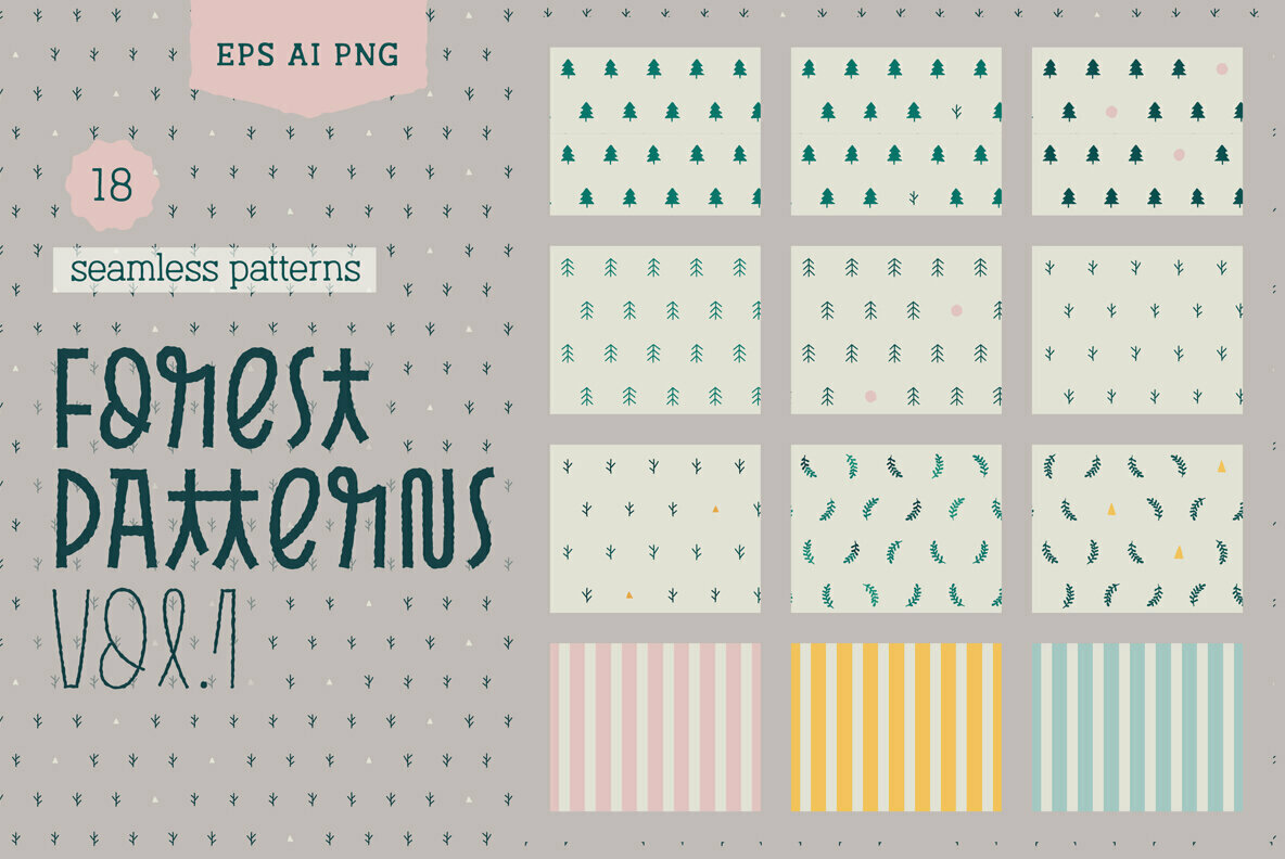 Forest Patterns Vol 1 Forest Patterns Vol 1