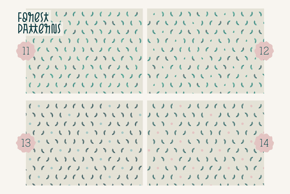 Forest Patterns Vol 1 Forest Patterns Vol 1