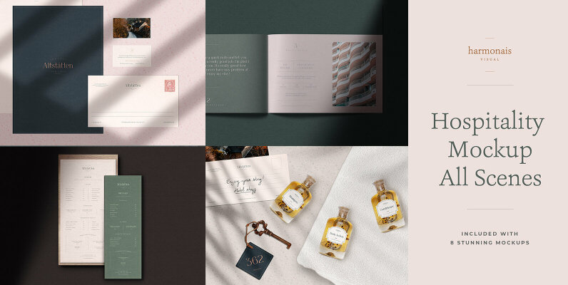 Hospitality Mockup All Scenes