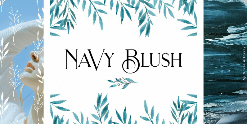 Navy Blush Collection