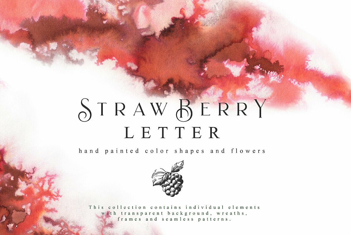 Strawberry Letter Collection 1