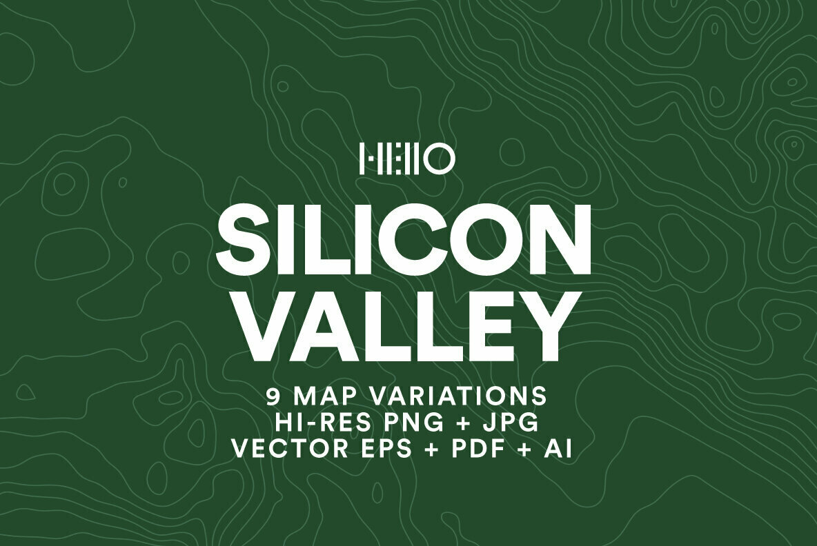 Silicon Valley Topographic Maps 1