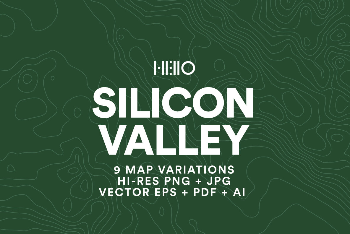 Silicon Valley Topographic Maps 8