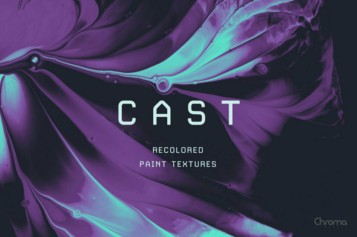Cast Recolored Paint Textures Cast Recolored Paint Textures