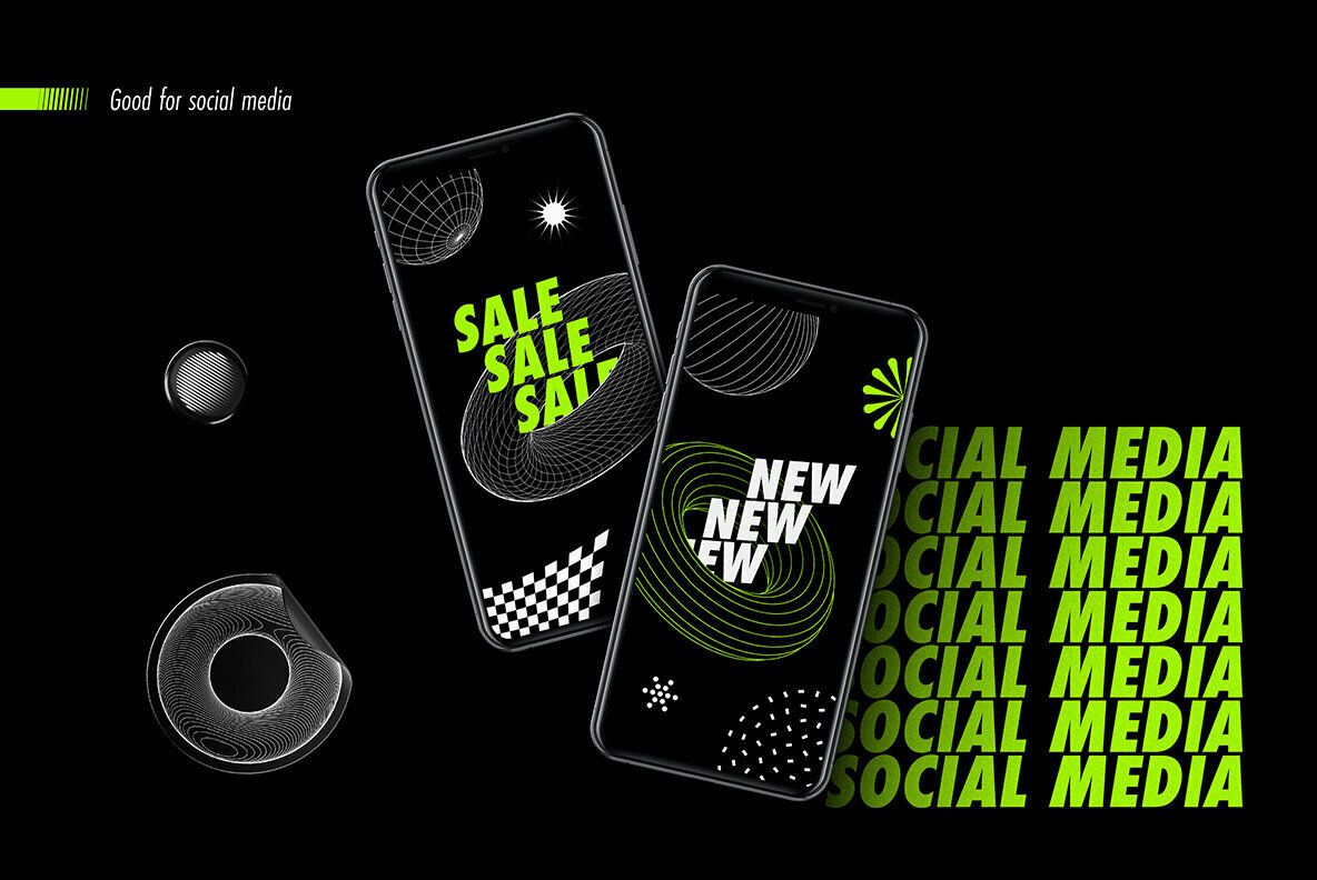 Abstract Shapes Collection 5