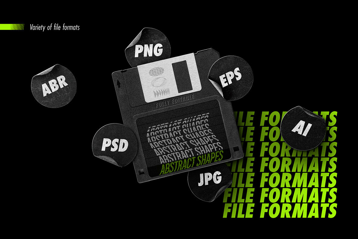 Abstract Shapes Collection 9