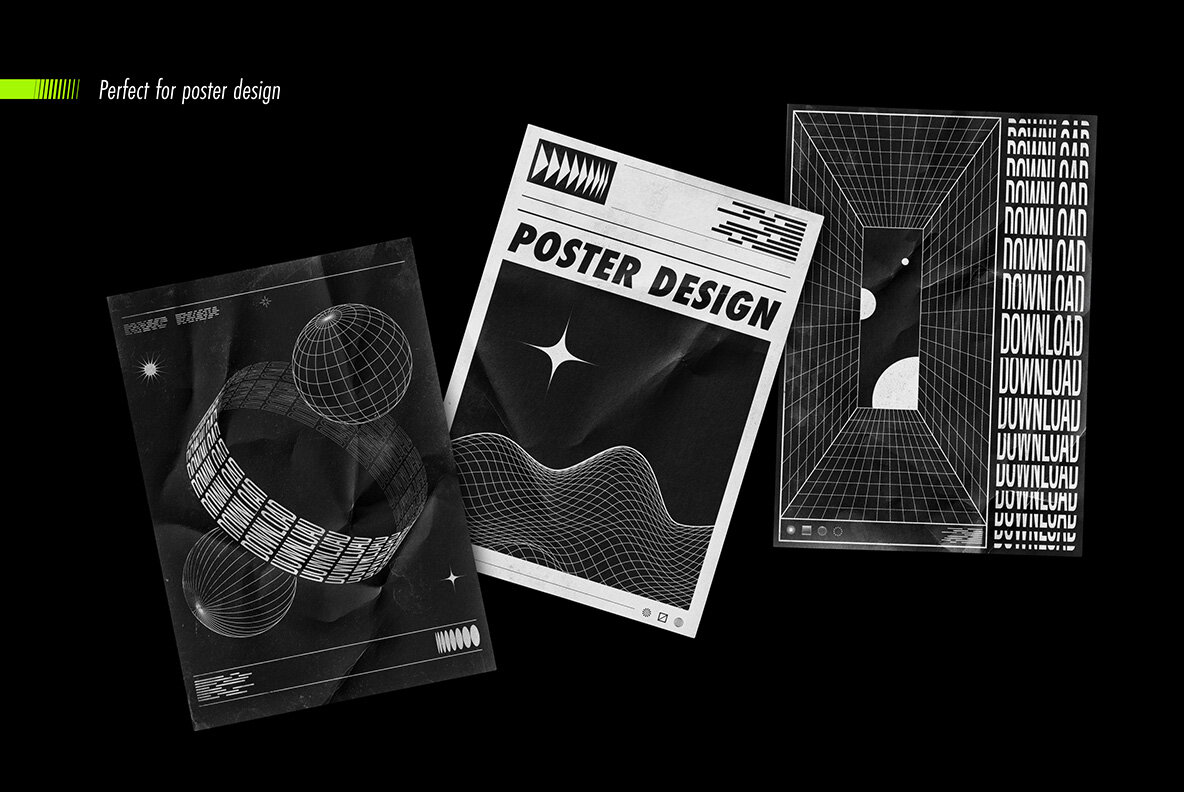 Abstract Shapes Collection 11