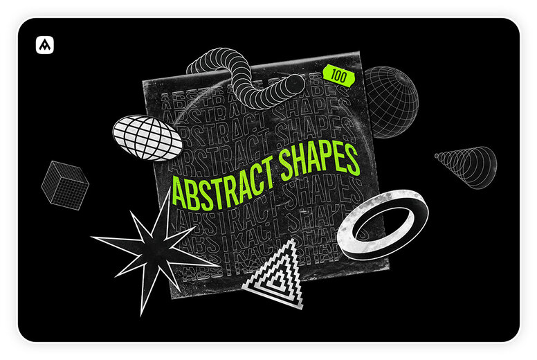 120 Abstract Geometric Shapes Part 2 Abstract - YouWorkForThem