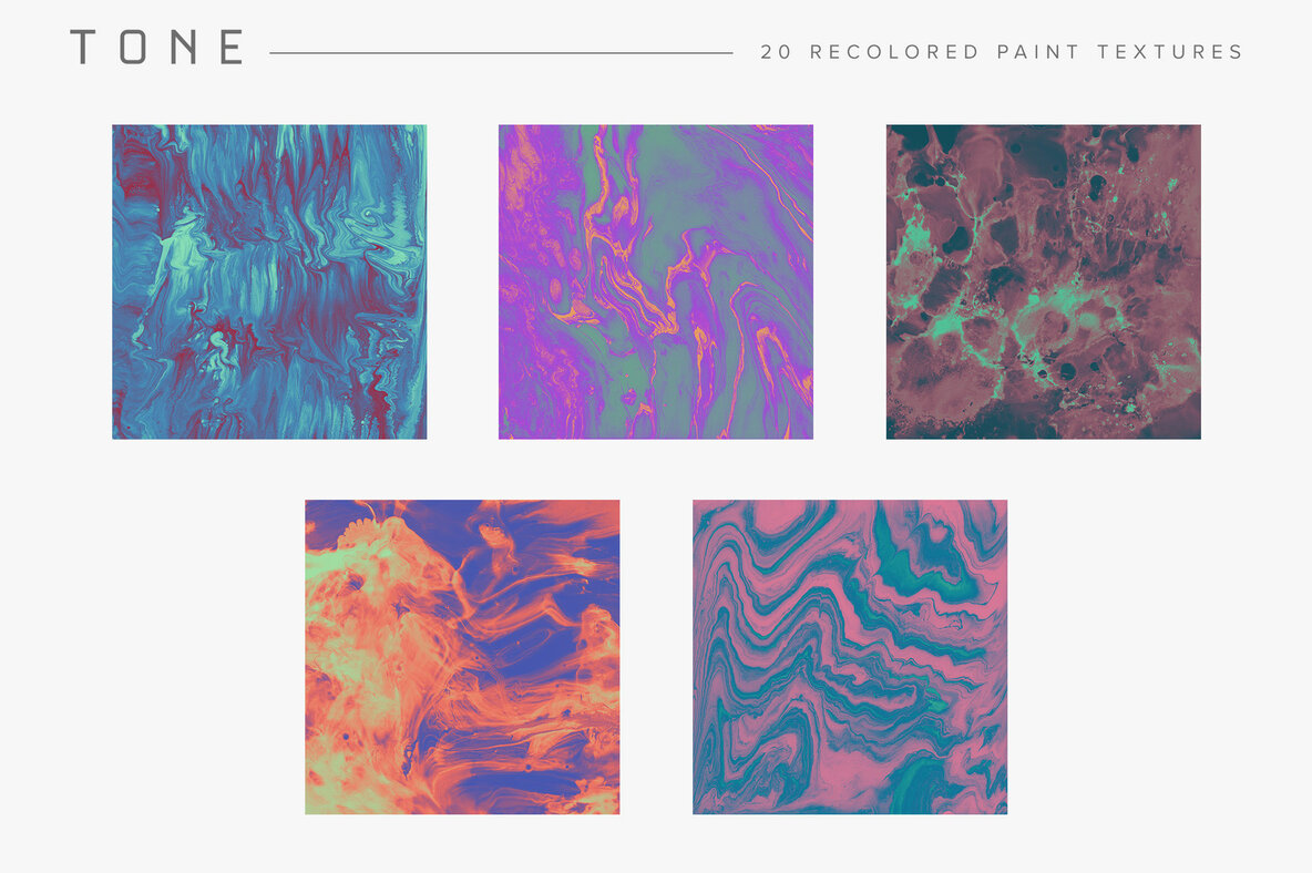 Tone Recolored Paint Textures Tone Recolored Paint Textures