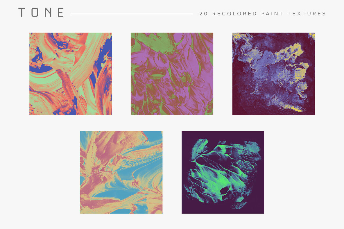 Tone Recolored Paint Textures Tone Recolored Paint Textures