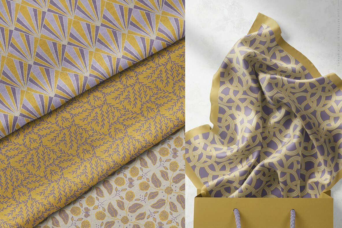 Lush Seamless Patterns Kit 5