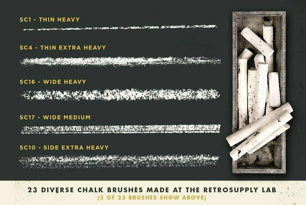 DryGoods Chalk Brushes for Procreate DryGoods Chalk Brushes for Procreate