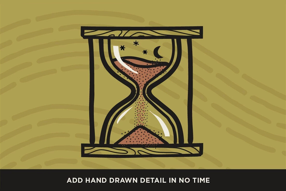 The Dead Pen   A Wicked Cool Hand Drawn Toolkit for Procreate 7