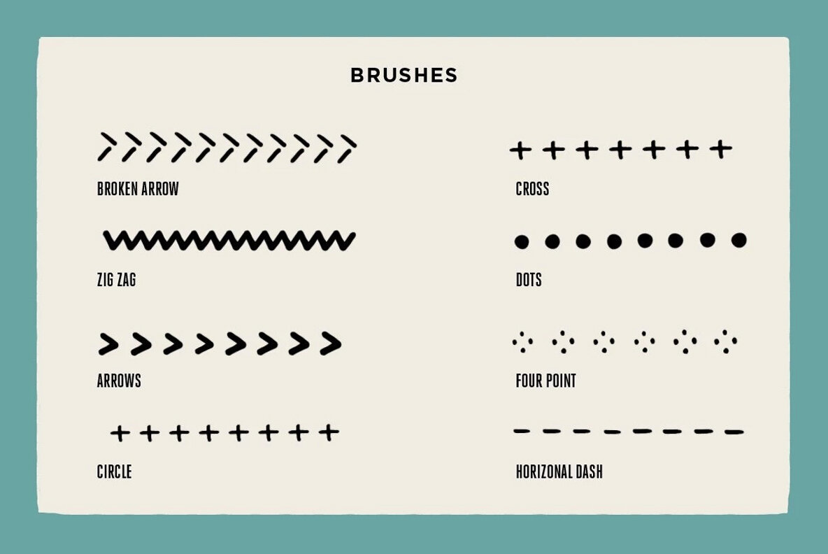 The Dead Pen   A Wicked Cool Hand Drawn Toolkit for Procreate 9