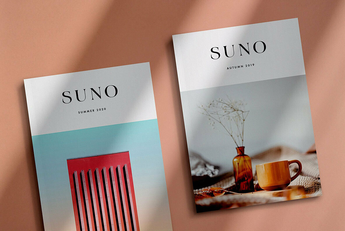 Suno Magazine Mockup Kit Suno Magazine Mockup Kit
