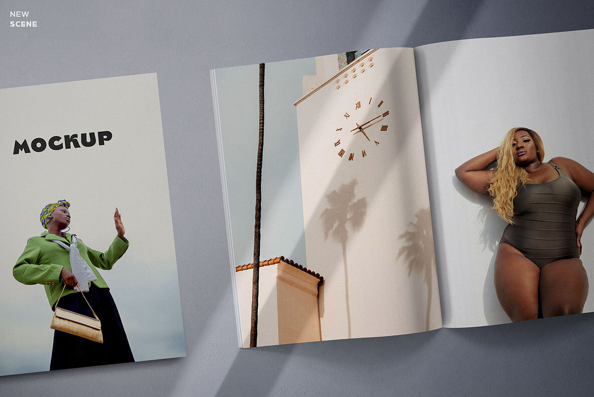 Suno Magazine Mockup Kit Suno Magazine Mockup Kit